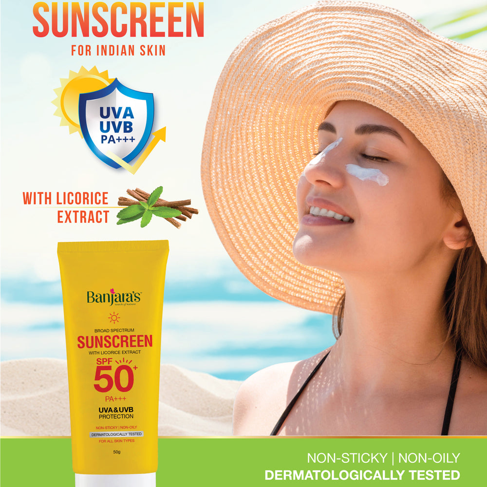 
                  
                    Banjara’s Sunscreen - SPF 50 - 50g
                  
                