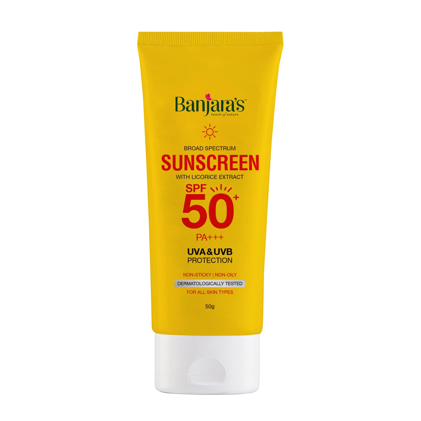 
                  
                    Banjara’s Sunscreen - SPF 50 - 50g
                  
                