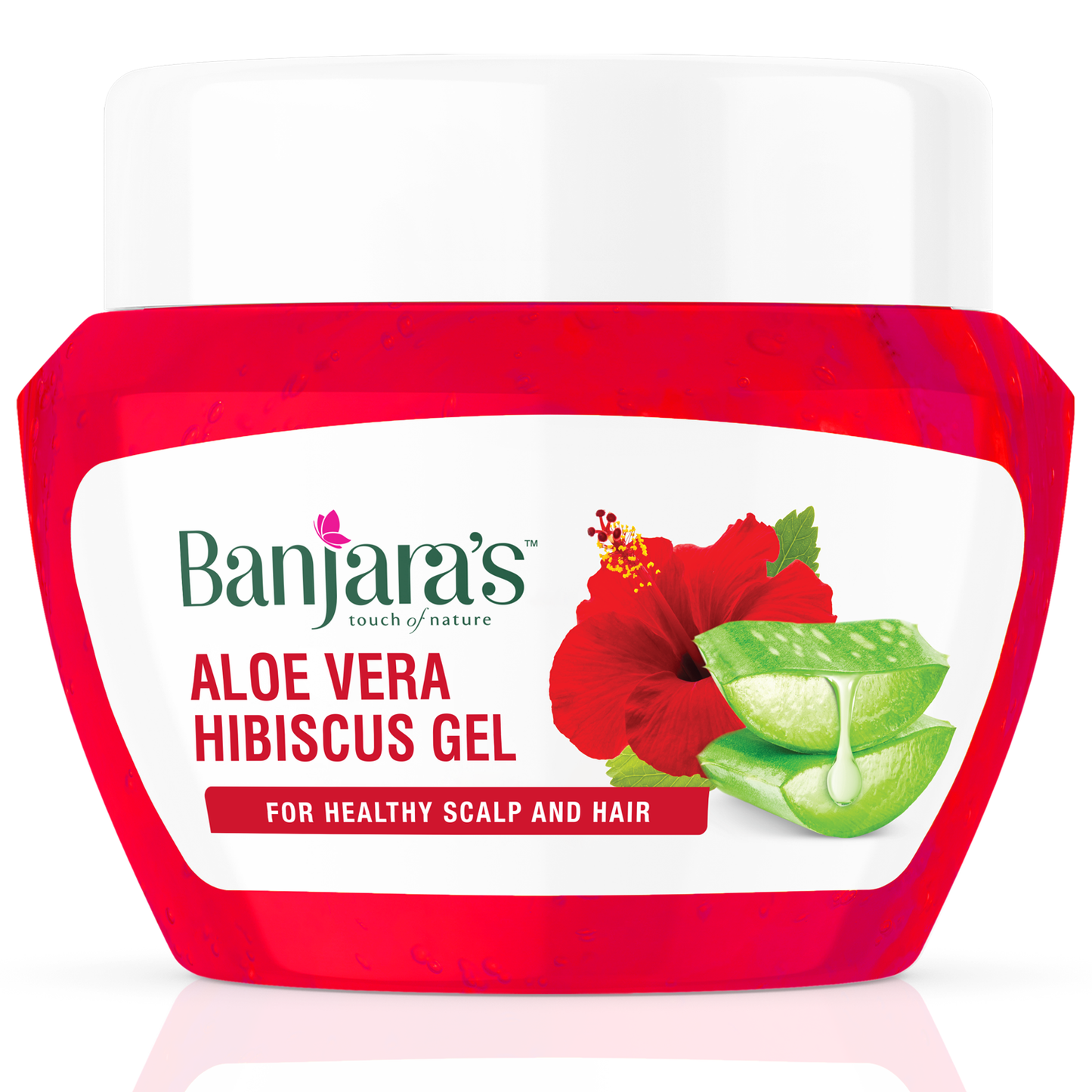Banjara's Aloe Vera Hibiscus gel - 100g