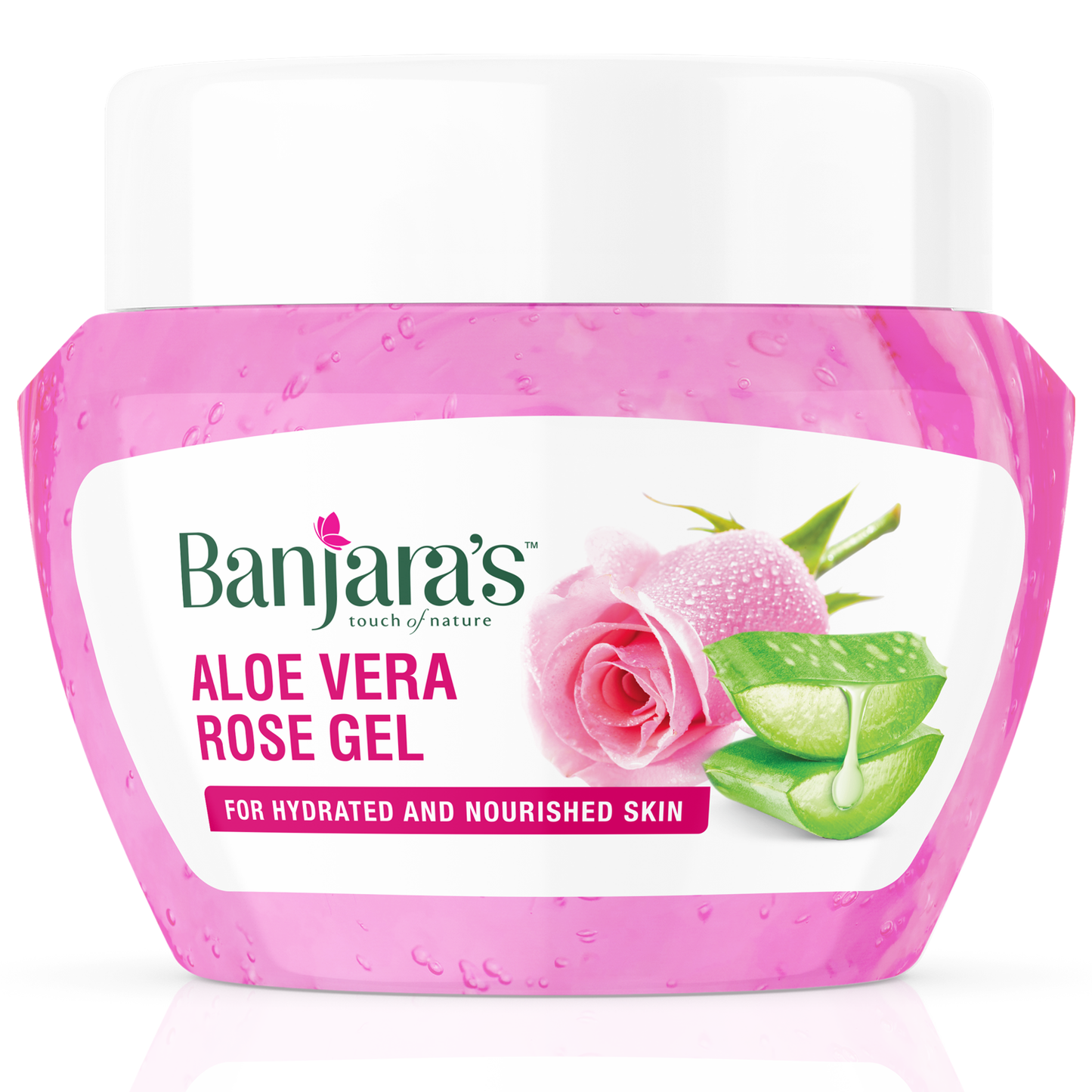 Banjara's Aloe Vera Rose Gel - 100g