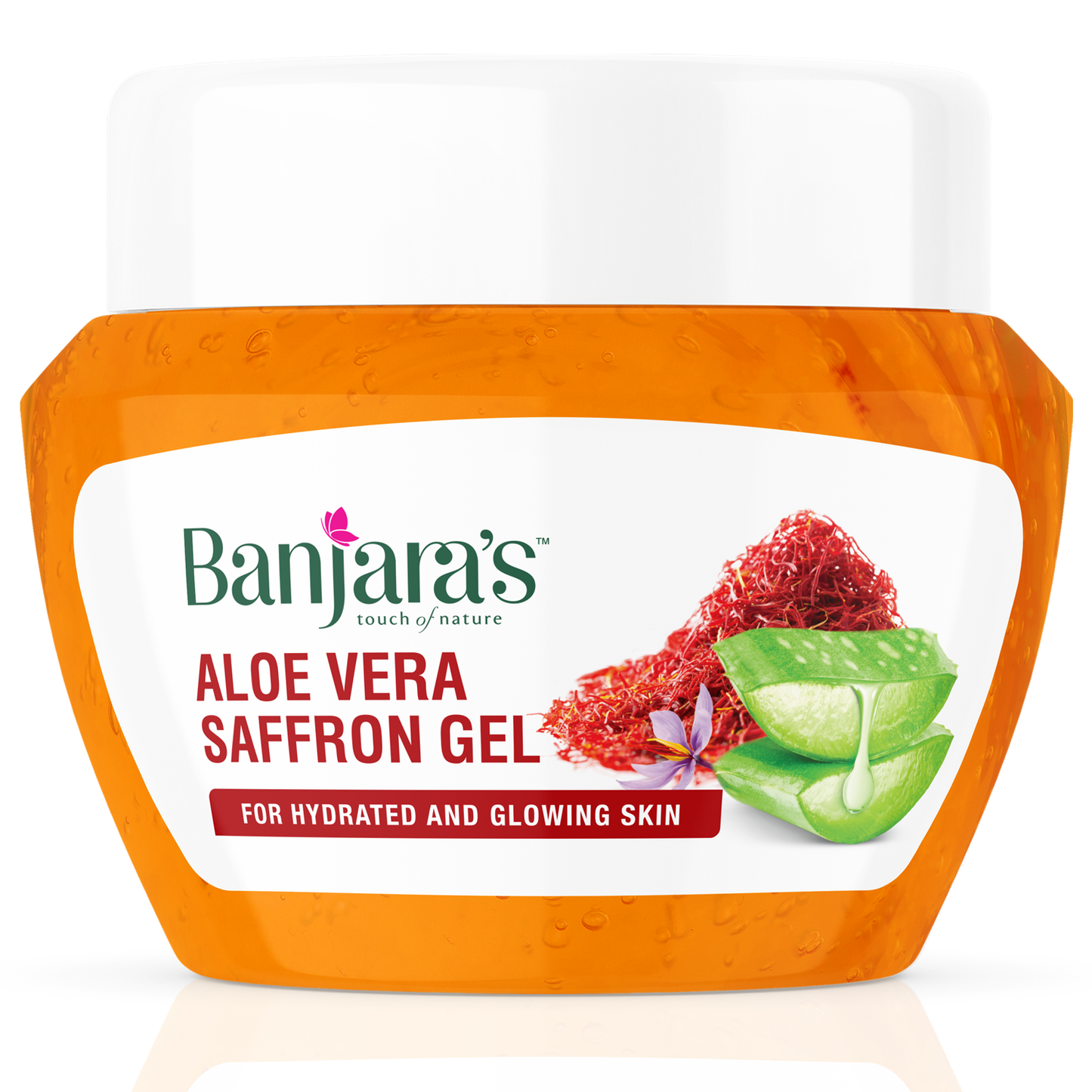 Banjara's Aloe Vera Saffron Gel - 100g
