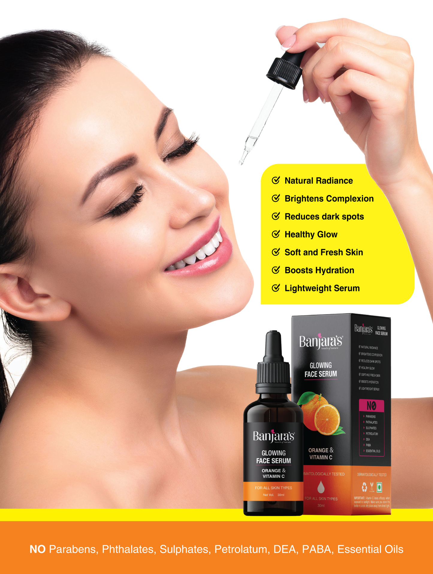 Banjara's Glowing Face Serum - 30ml