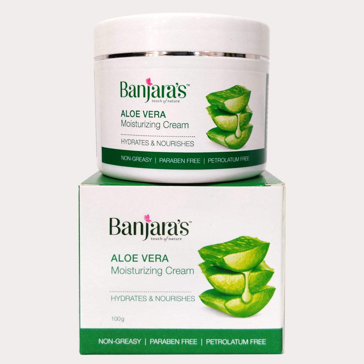 Banjara's Aloe Vera Moisturizing Cream Buy Online B E STORE