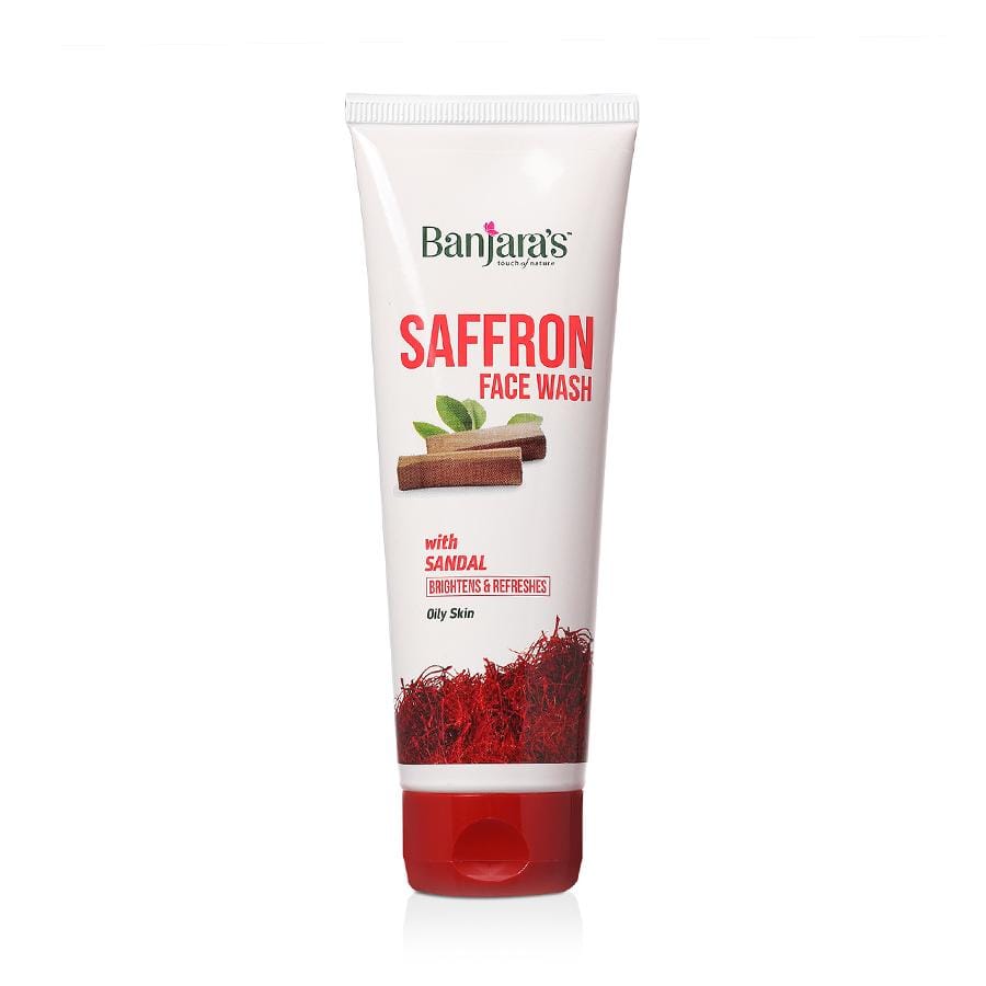 Banjara s Saffron Face Wash with Sandal