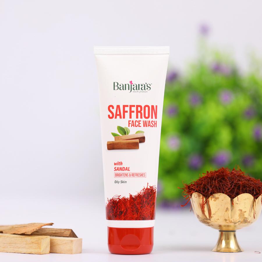 Banjara s Saffron Face Wash with Sandal