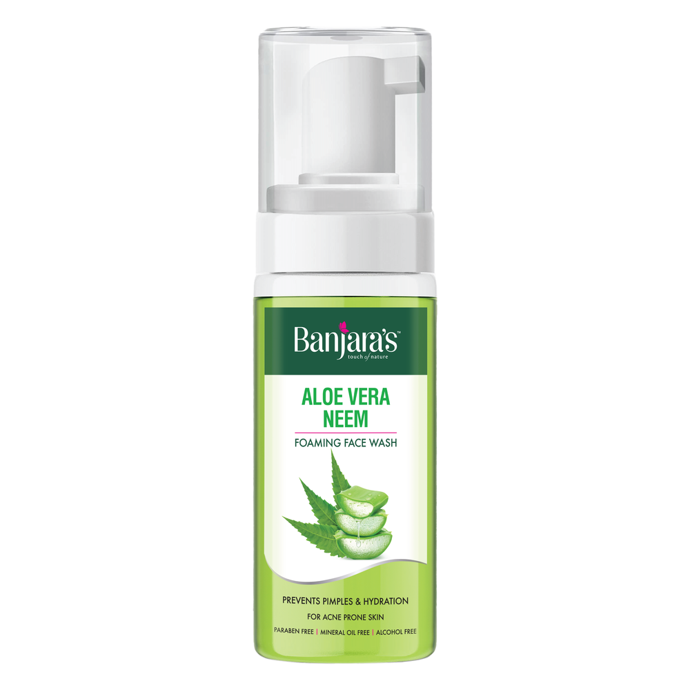 
                      
                        Banjara's Aloe Vera Neem Foaming Face Wash - 150ml
                      
                    