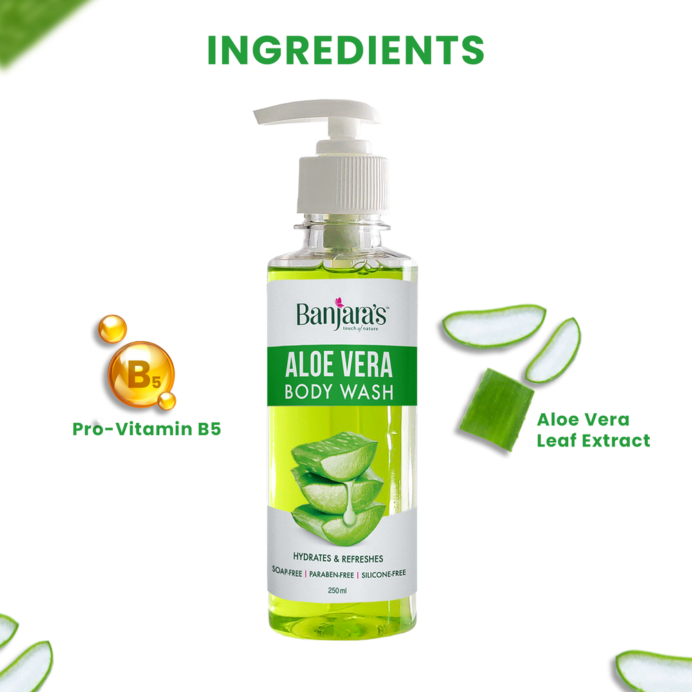 
                      
                        Banjara's Aloe Vera Body Wash - 250ml
                      
                    