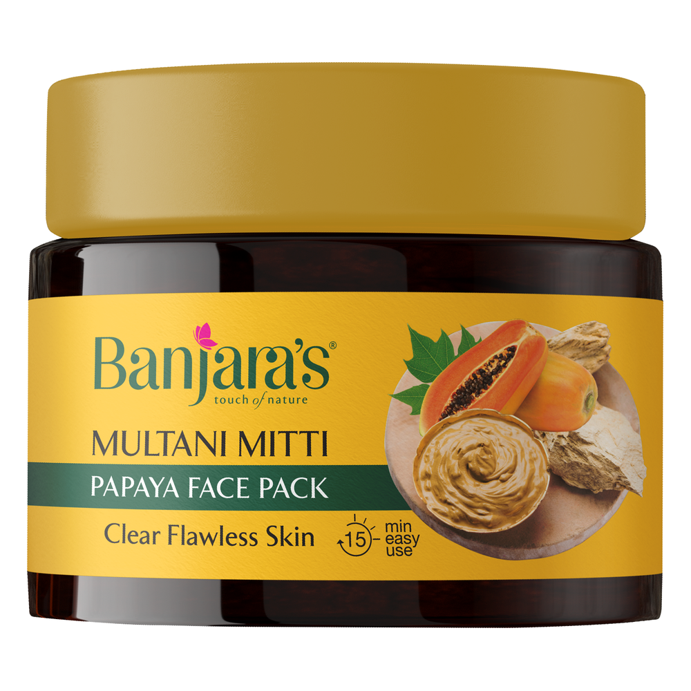 
                      
                        Banjara's Multani Mitti Papaya Face Pack - 100g
                      
                    