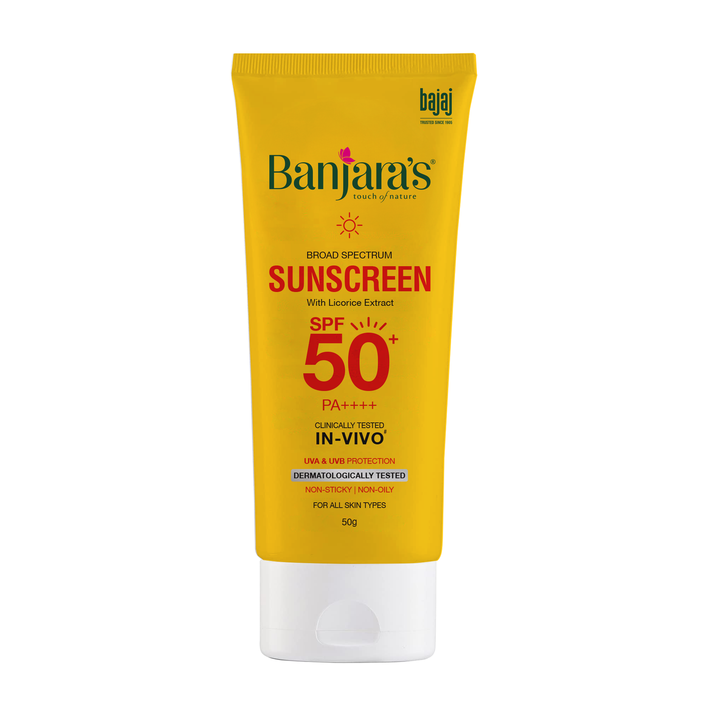 Banjara’s Sunscreen - SPF 50 - 50g