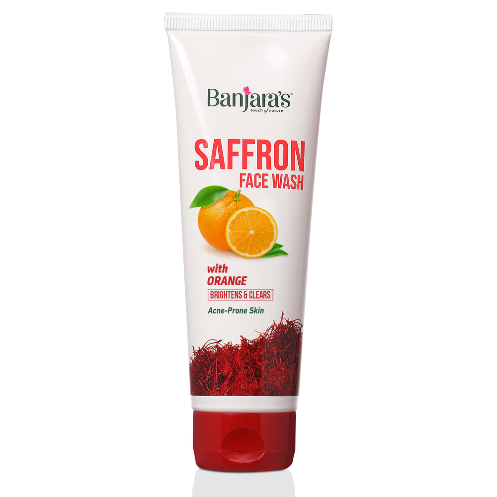 Banjara's Saffron Face Wash with Orange
