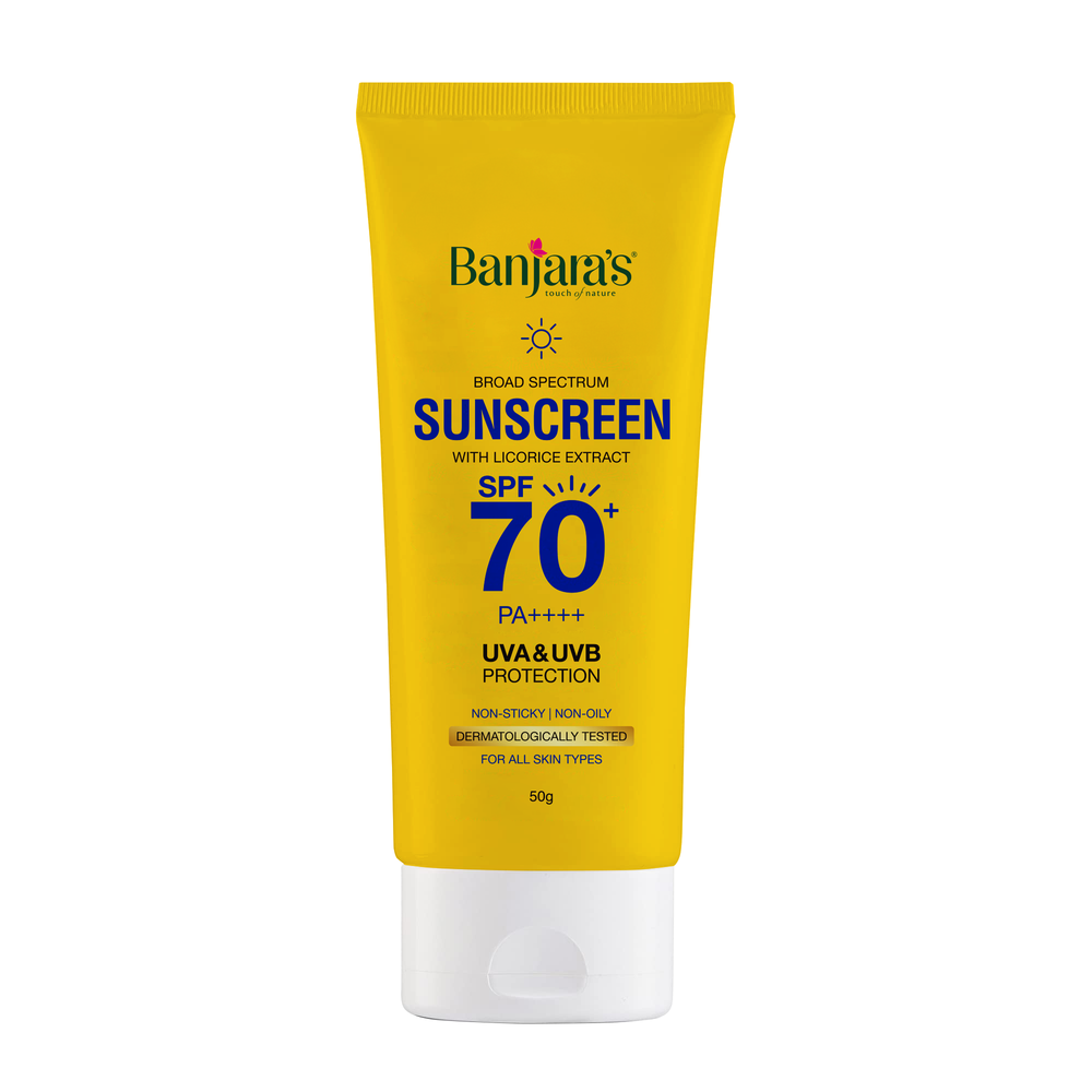 Banjara’s Sunscreen - SPF 70 - 50g