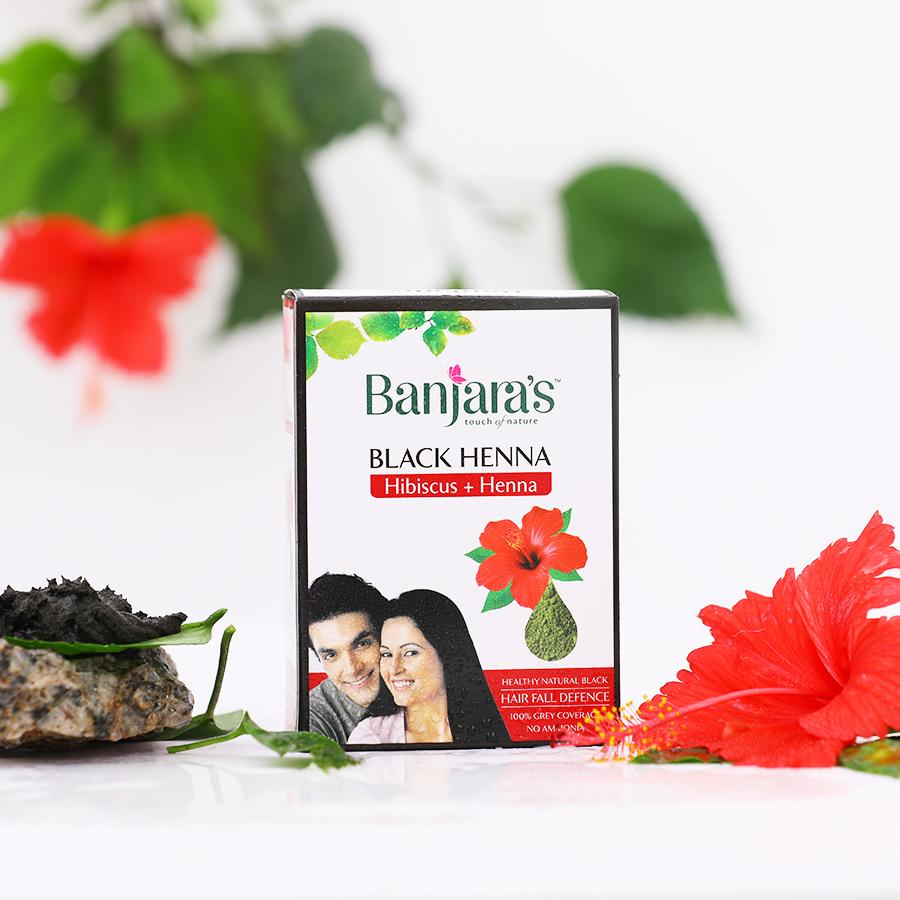 Banjara's Black Henna with Hibiscus