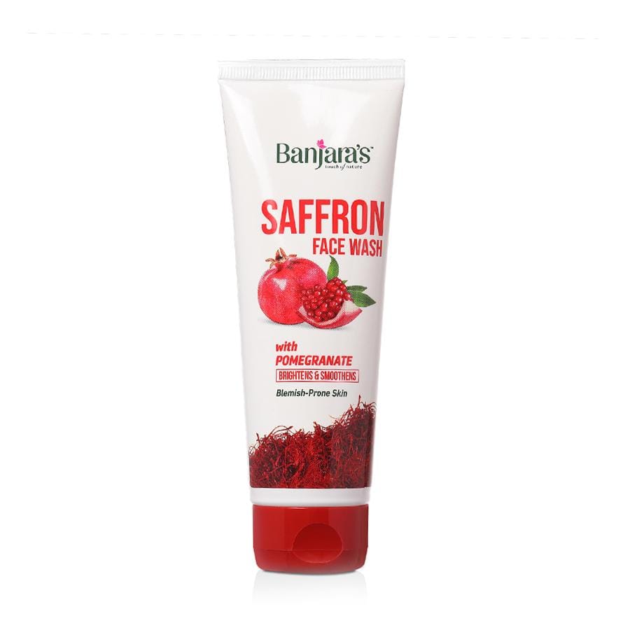 
                  
                    saffron facial cleanser with pomegranate
                  
                