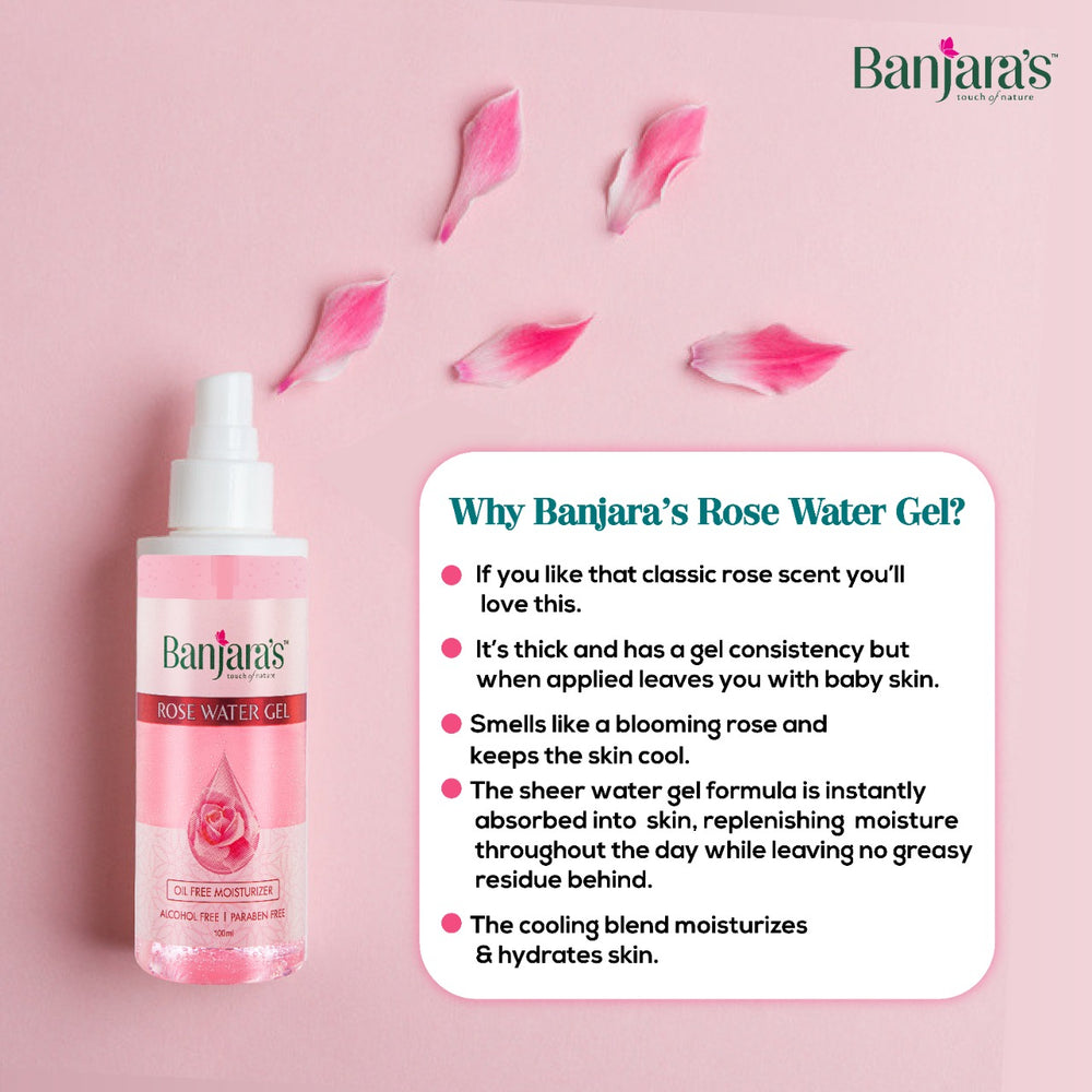 
                  
                    Banjara's Rose Water Gel
                  
                