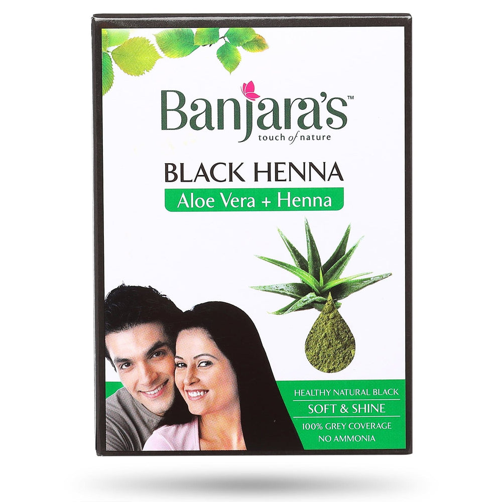 
                  
                    Load image into Gallery viewer, Banjara&amp;#39;s Black Henna with Aloe Vera
                  
                