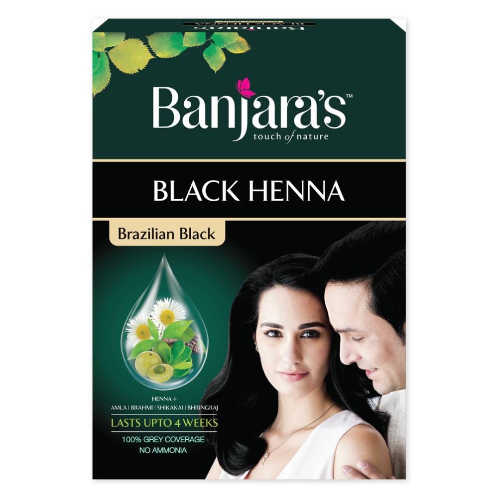 Banjara's black henna for grey hair