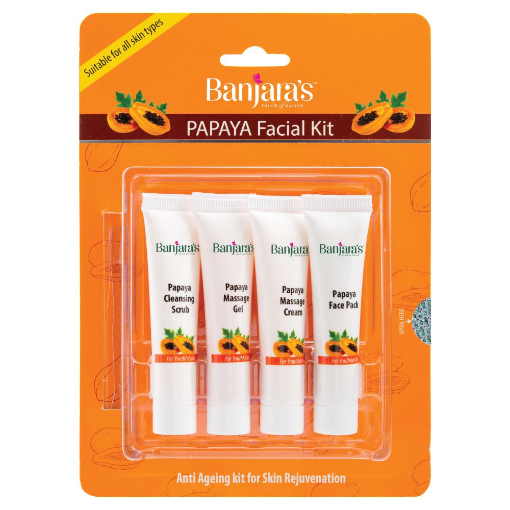 papaya face pack kit