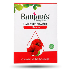 
                  
                    Load image into Gallery viewer, Banjara&amp;#39;s Hibiscus Hair Care Powder - 100g (5*20g)
                  
                